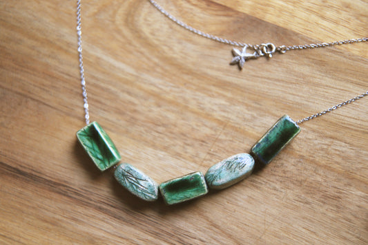 Seaweed 5 / Ceramic Pendant