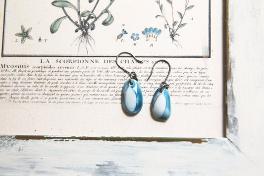 Daisy Wish / Porcelain Earrings