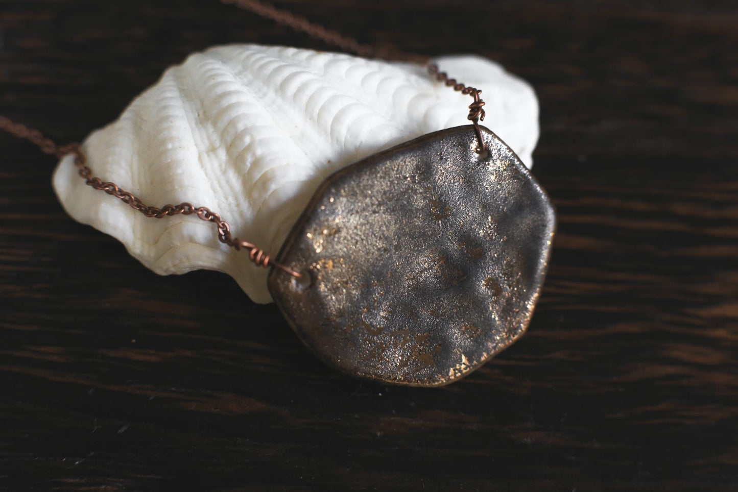Deroceras / Porcelain Necklace