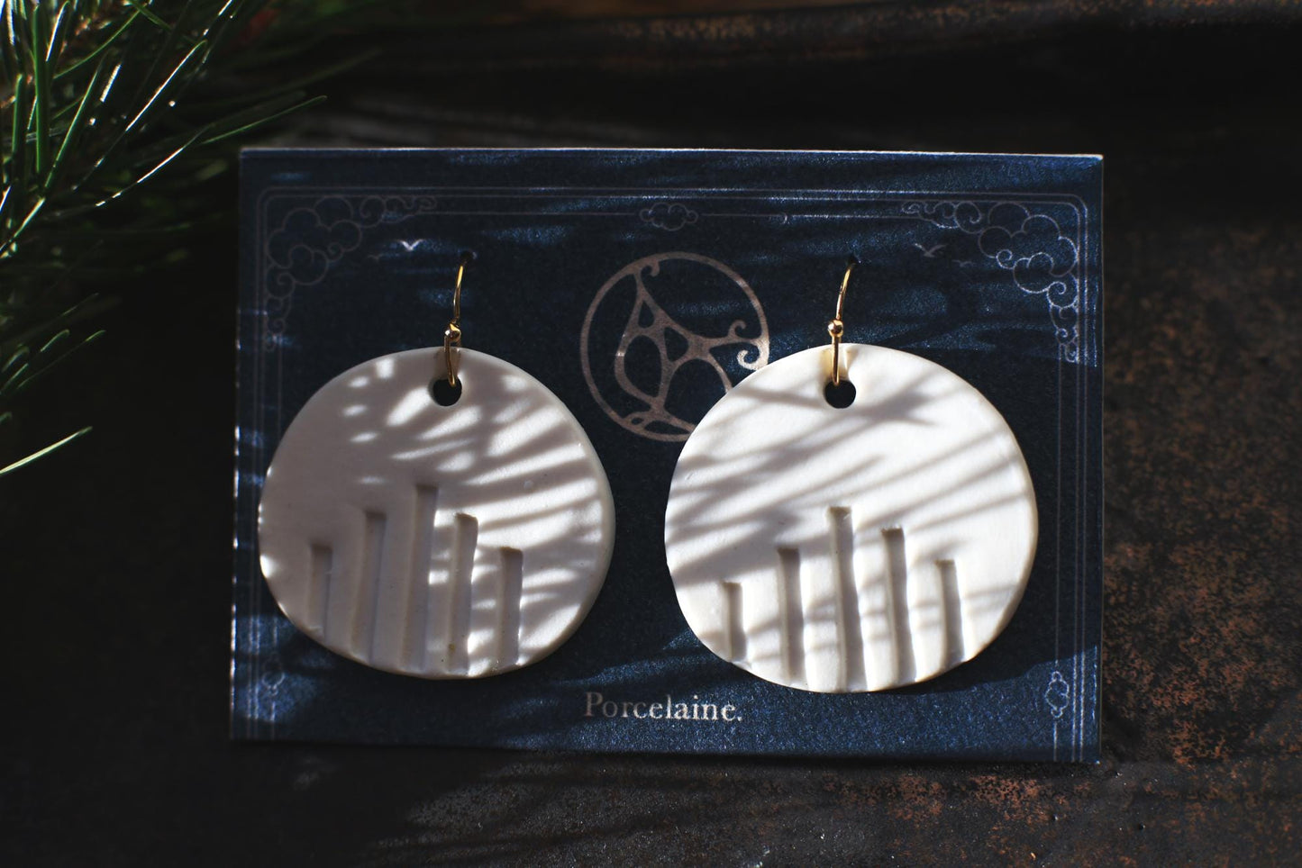 Skyline / Porcelain Earrings