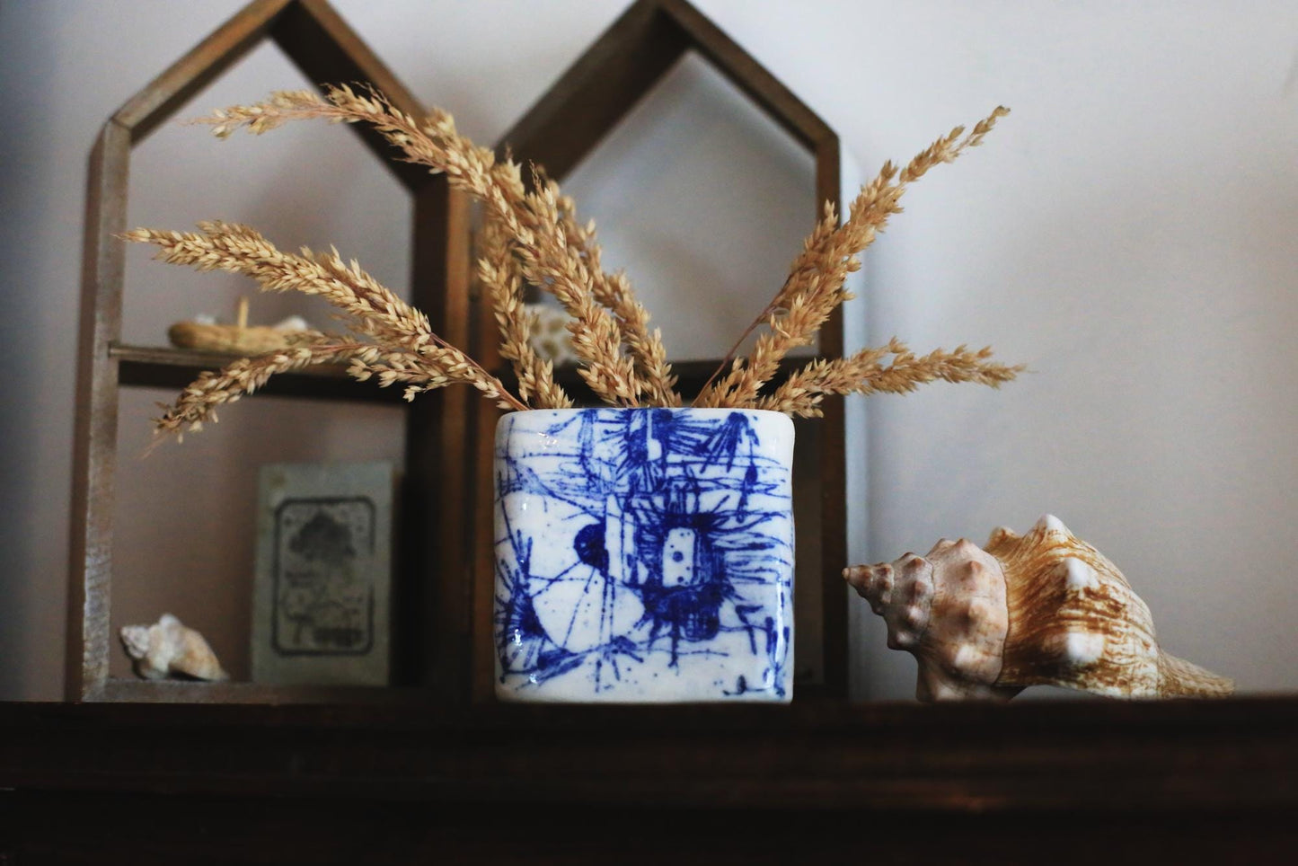 Marine Archaeology / Small Porcelain Vase