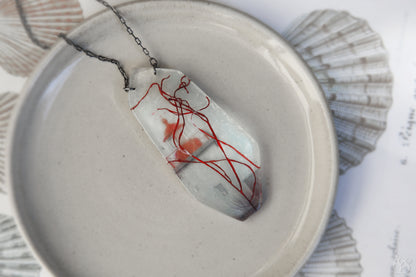 Phare de la pointe d'Agon / Normandy necklace and backlace