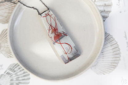 Phare de la pointe d'Agon / Normandy necklace and backlace