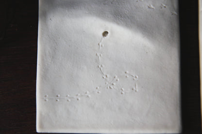 A Fleeting Presence / Porcelain Wall Art