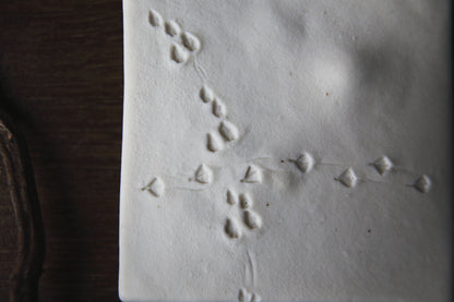 A Fleeting Presence / Porcelain Wall Art