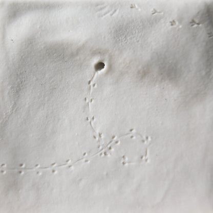 A Fleeting Presence / Porcelain Wall Art