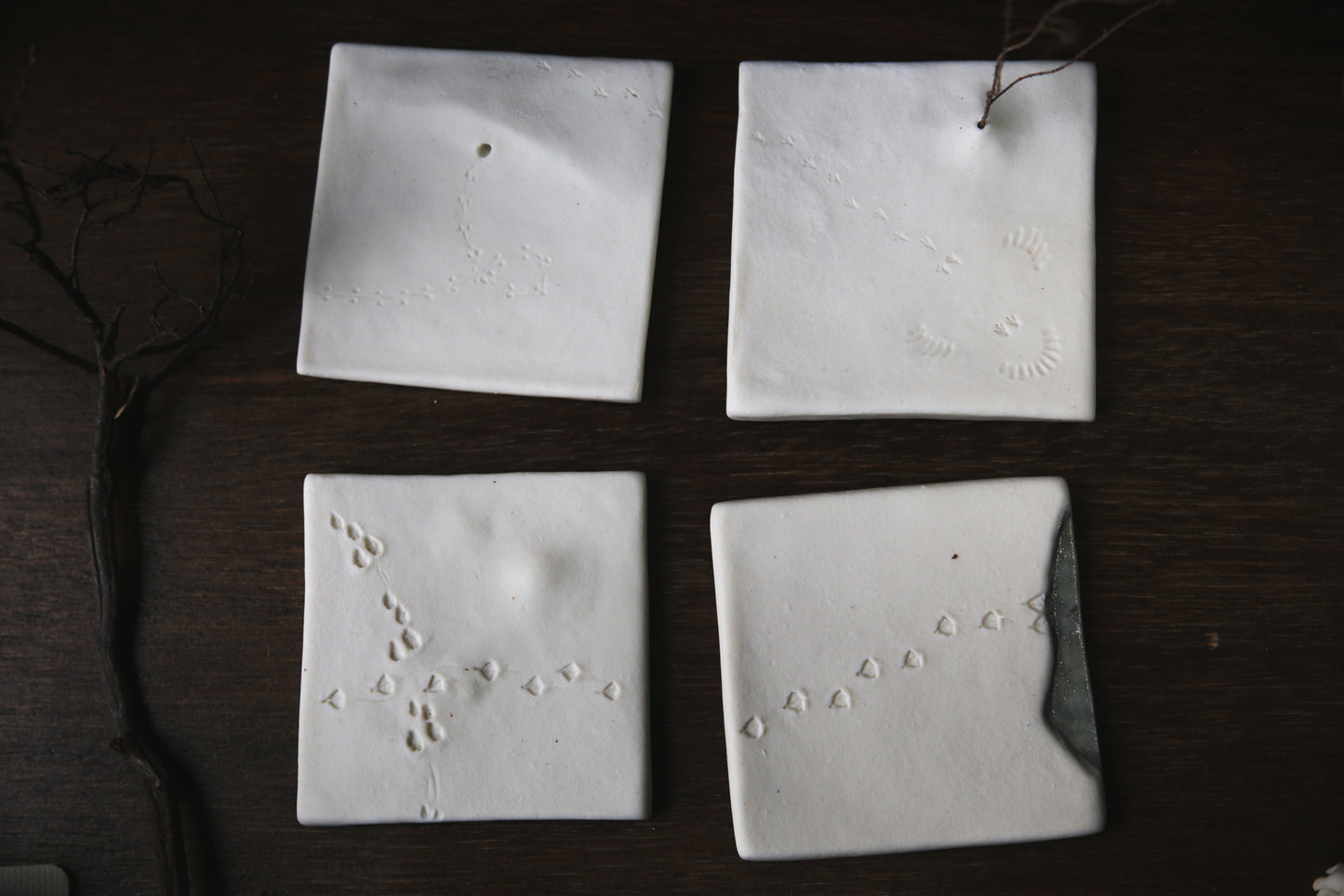 A Fleeting Presence / Porcelain Wall Art