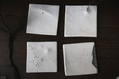 A Fleeting Presence / Porcelain Wall Art