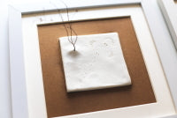 A Fleeting Presence / Porcelain Wall Art