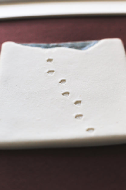 A Fleeting Presence / Porcelain Wall Art
