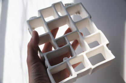 Trompe l'oeil / Porcelain Curiosity Cabinet
