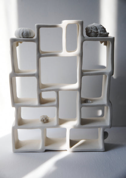 Trompe l'oeil / Porcelain Curiosity Cabinet