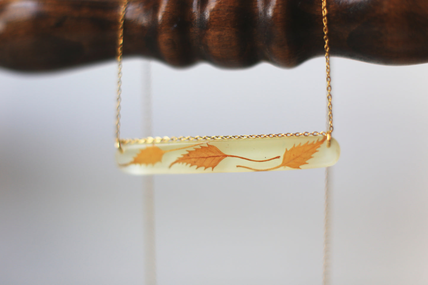 Foliage Dance / Fallen Leaves from Brittany / Pendants