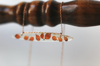 Foliage Dance / Fallen Leaves from Brittany / Pendants