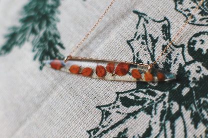 Foliage Dance / Fallen Leaves from Brittany / Pendants