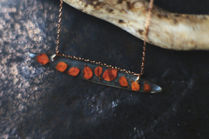 Foliage Dance / Fallen Leaves from Brittany / Pendants