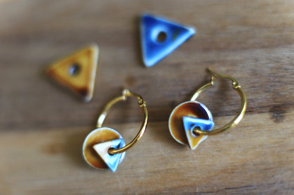 Shapes / Porcelain Earrings Transformer Set