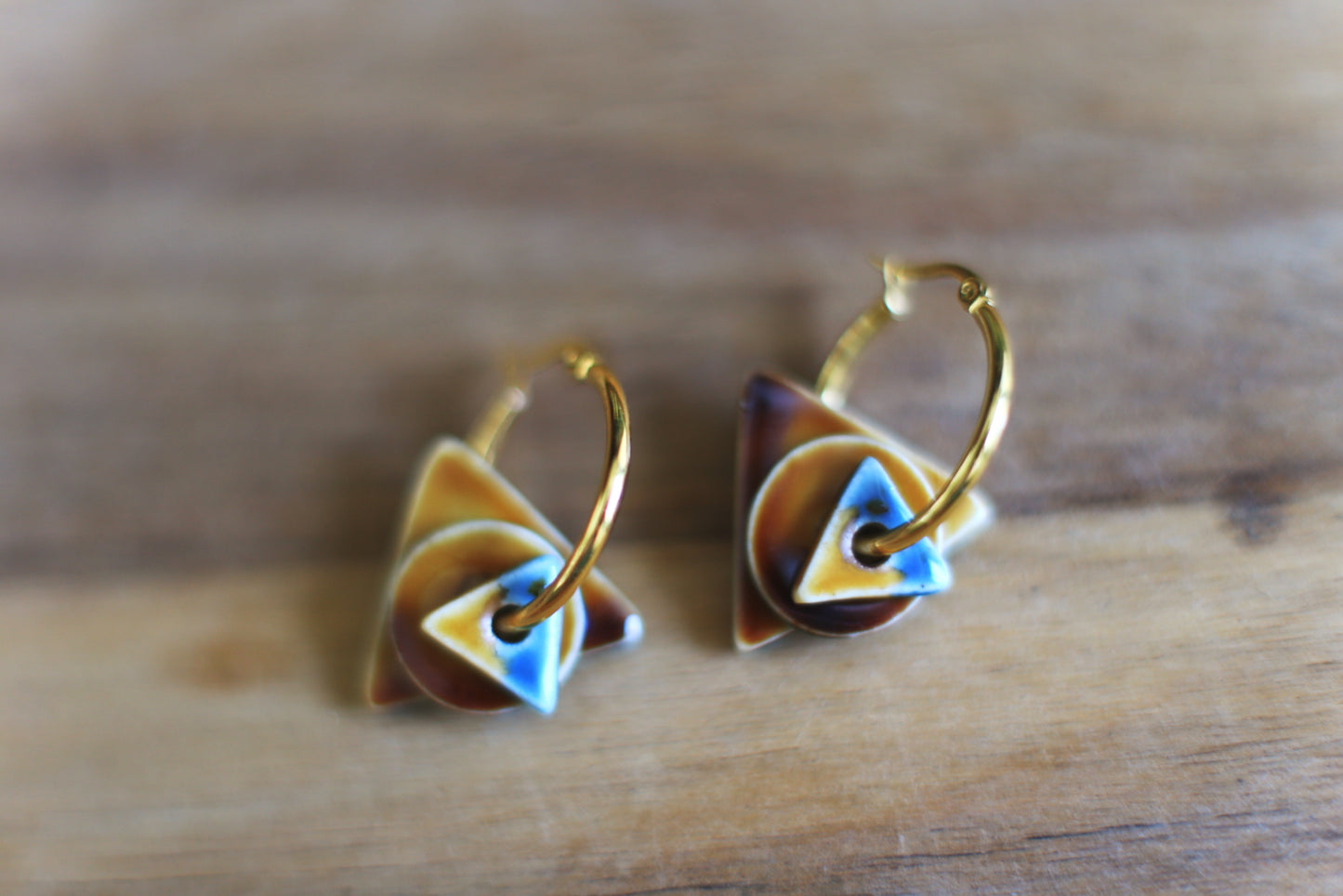 Shapes / Porcelain Earrings Transformer Set