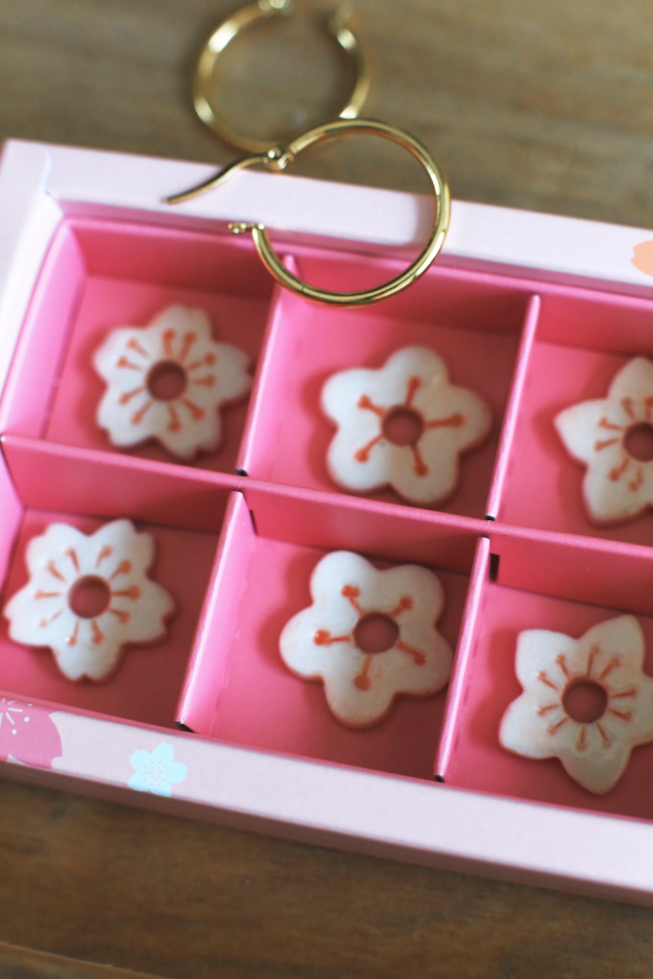 Sakura / Porcelain Earrings