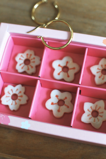 Sakura / Porcelain Earrings