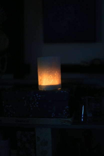 Porcelain lights / Candle-holder lanterns