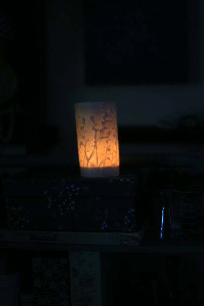 Porcelain lights / Candle-holder lanterns