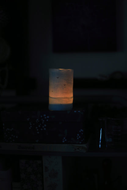 Porcelain lights / Candle-holder lanterns