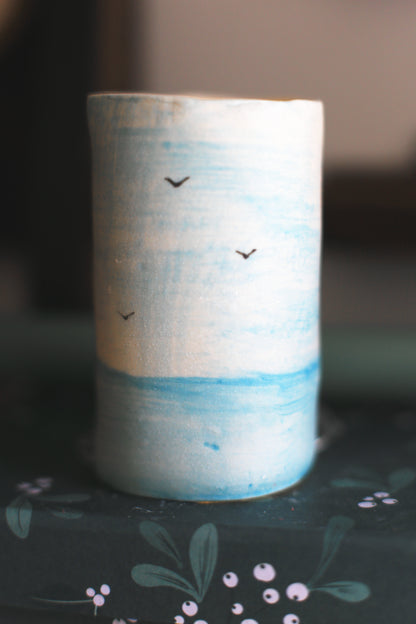 Porcelain lights / Candle-holder lanterns