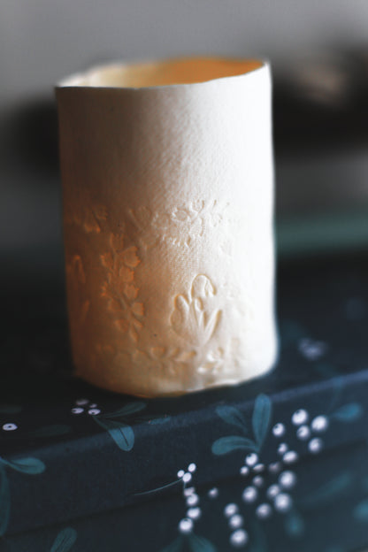 Porcelain lights / Candle-holder lanterns
