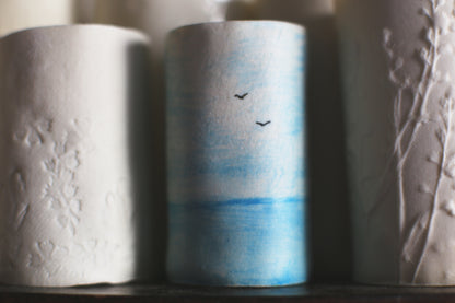 Porcelain lights / Candle-holder lanterns