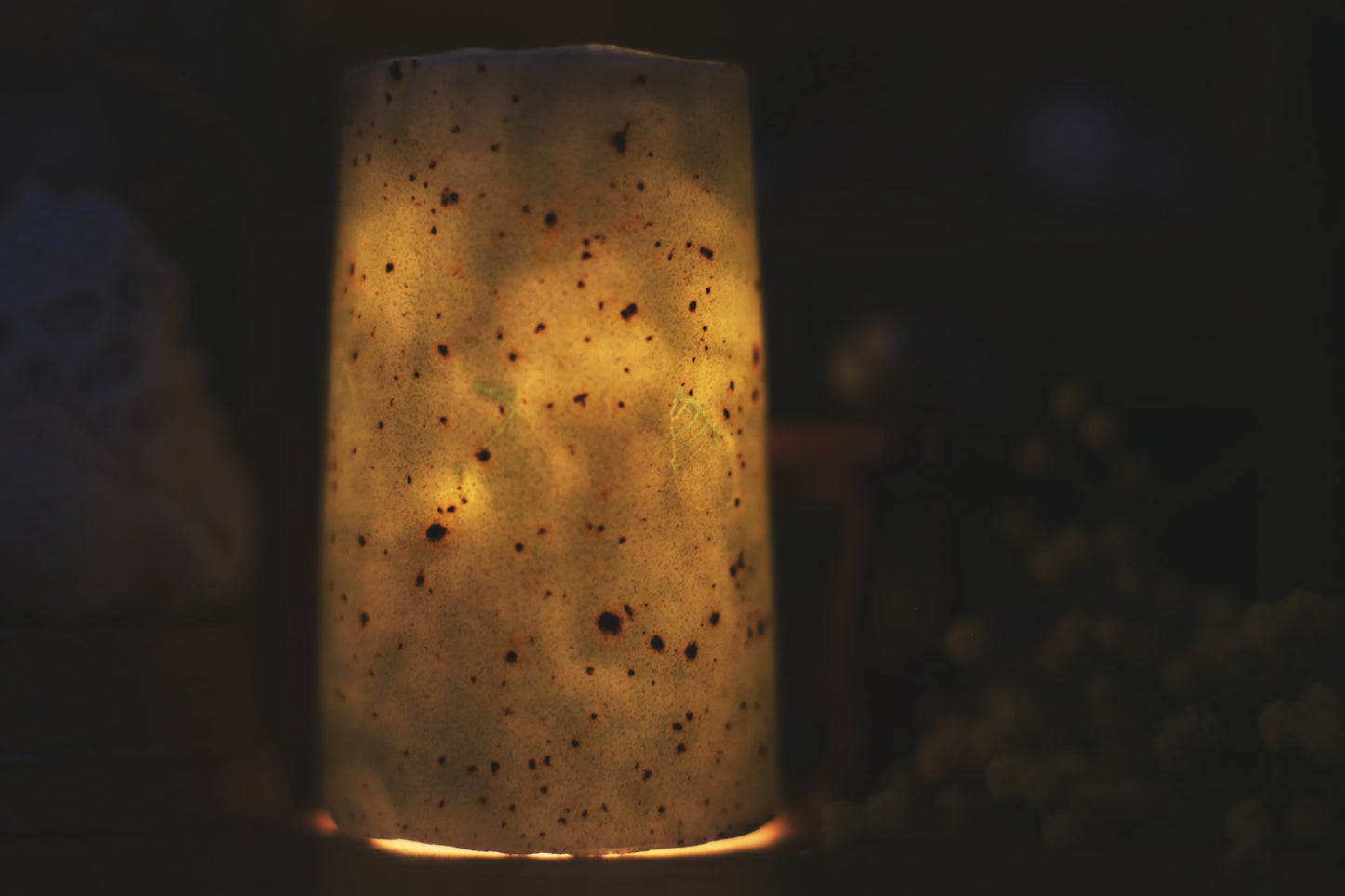 Porcelain lights / Candle-holder lanterns