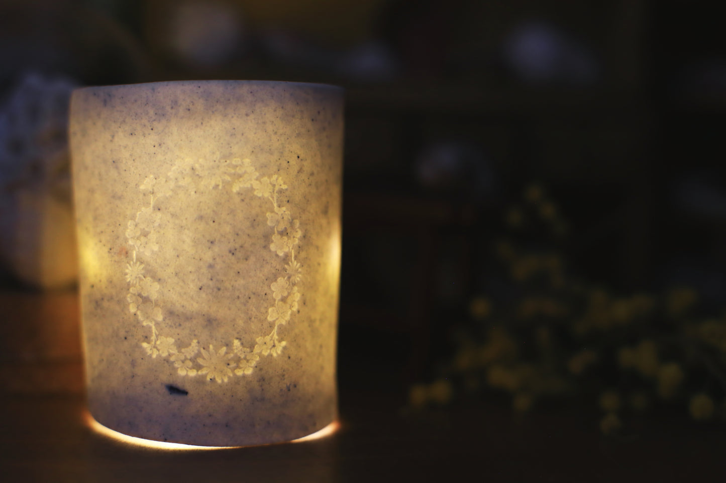 Porcelain lights / Candle-holder lanterns