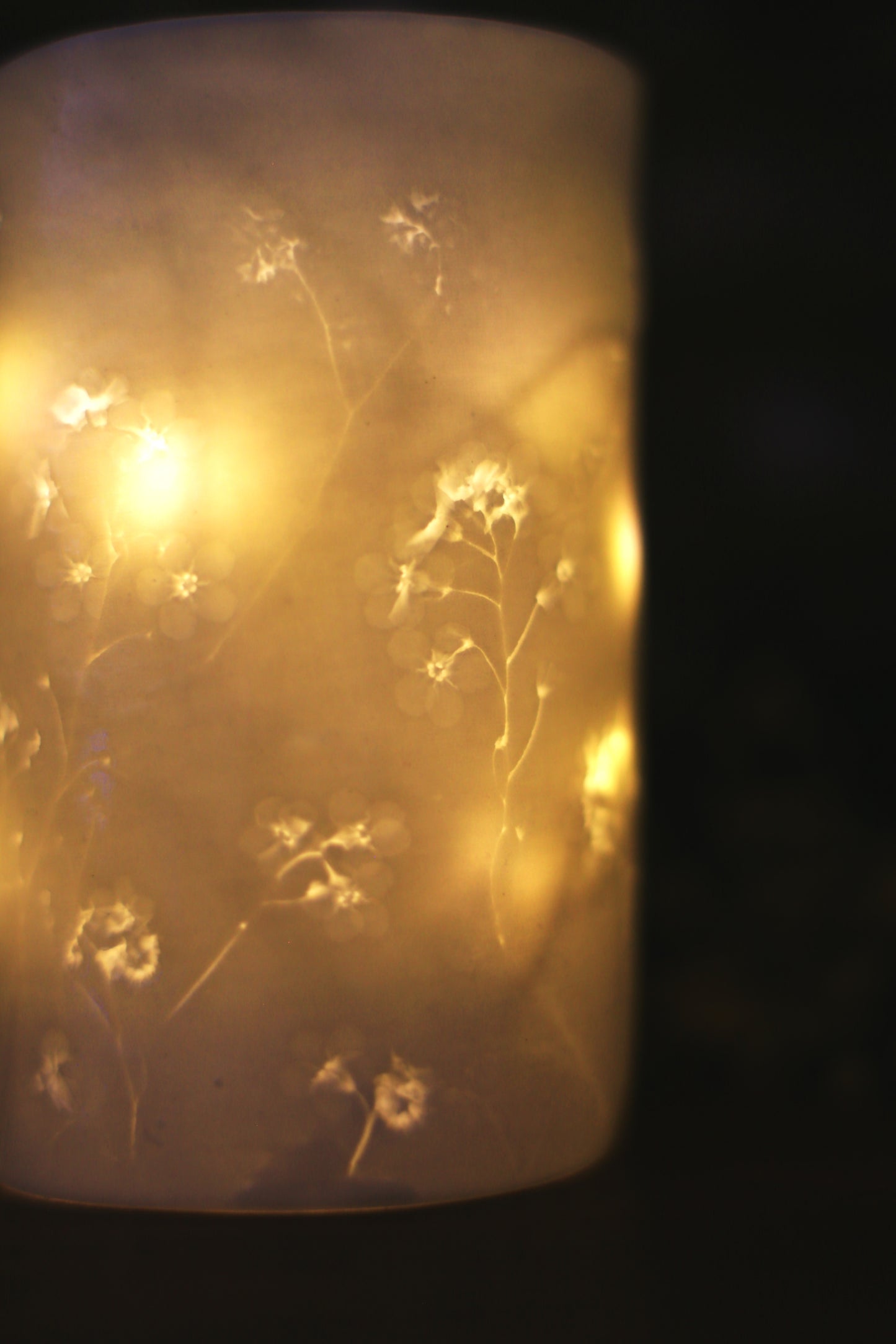 Porcelain lights / Candle-holder lanterns
