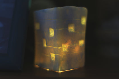 Porcelain lights / Candle-holder lanterns