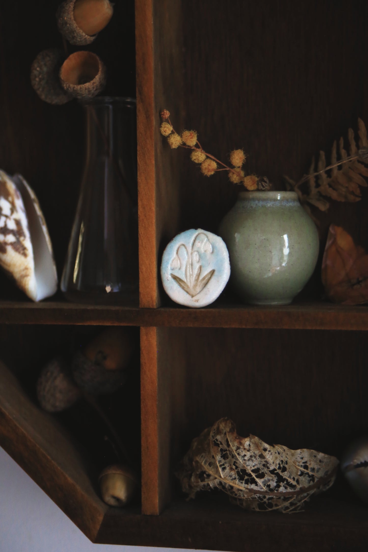 Woodland Path / Porcelain Brooch