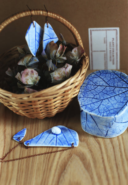 Snail Shards / Porcelain Jewellery Set