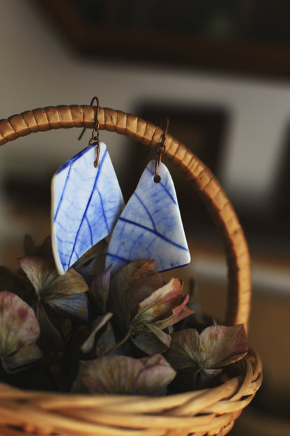 Snail Shards / Porcelain Jewellery Set