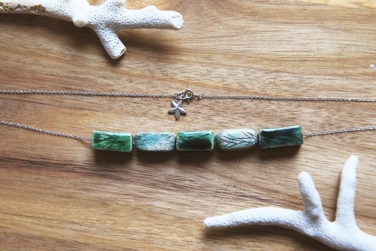 Seaweed 5 / Ceramic Pendant