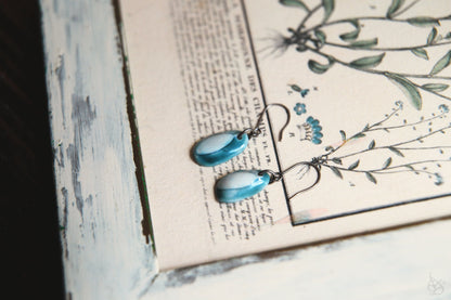 Daisy Wish / Porcelain Earrings
