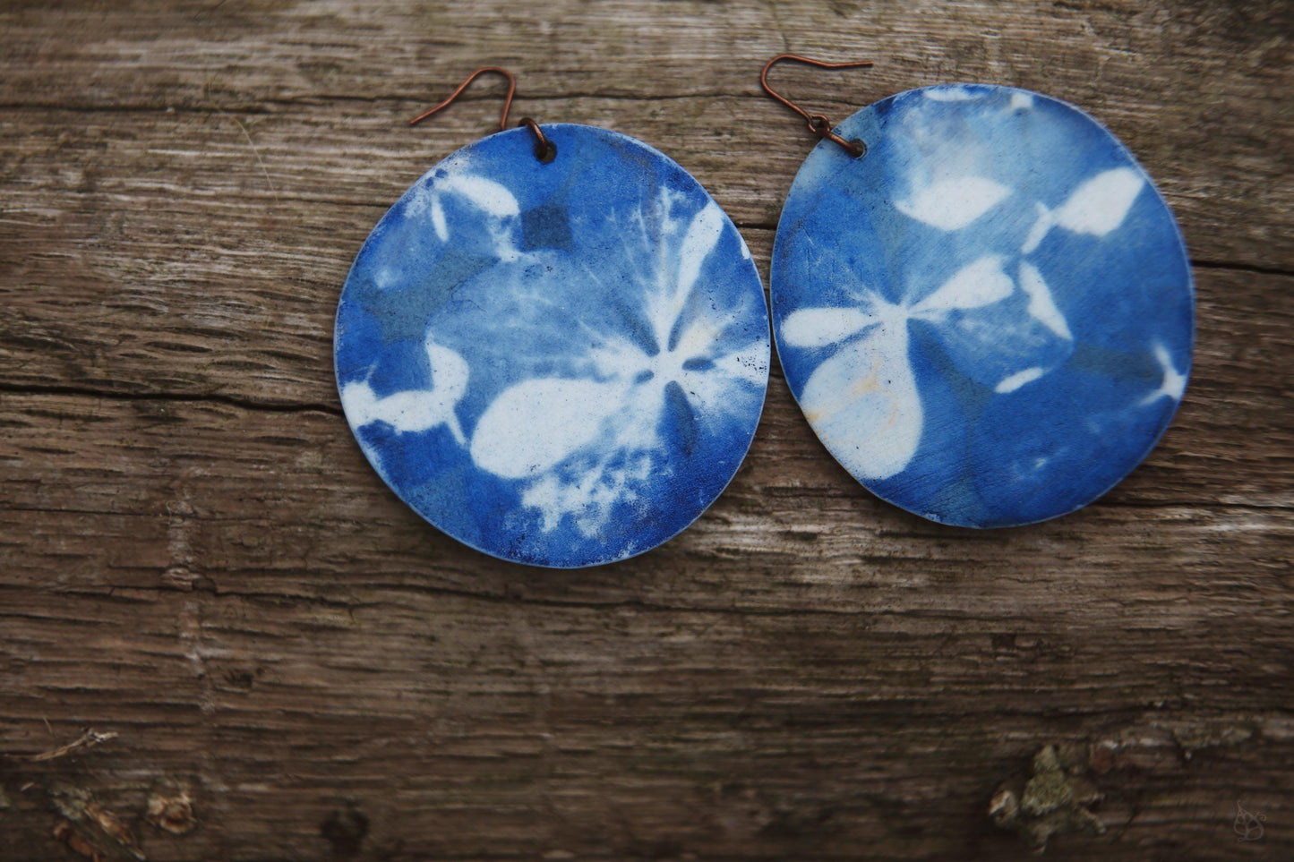Hydrangea / Porcelain Cyanotype Set