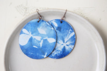 Hydrangea / Porcelain Cyanotype Set