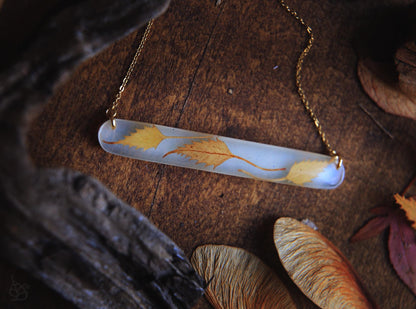 Foliage Dance / Fallen Leaves from Brittany / Pendants
