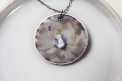 Wentletrap / Porcelain Pendant