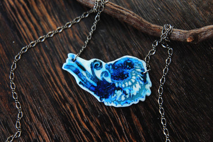 Shifter / Porcelaine Necklace