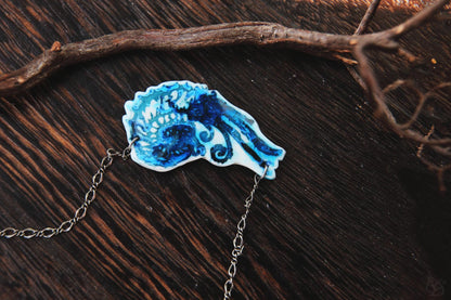 Shifter / Porcelaine Necklace