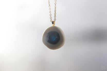 Ocean Deep / Porcelain Pendant