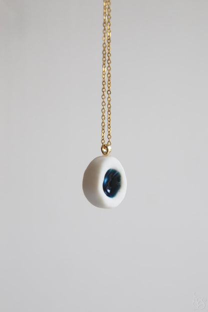 Ocean Deep / Porcelain Pendant