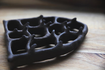 The View / Black Clay Ceramic Curiosity Cabinet