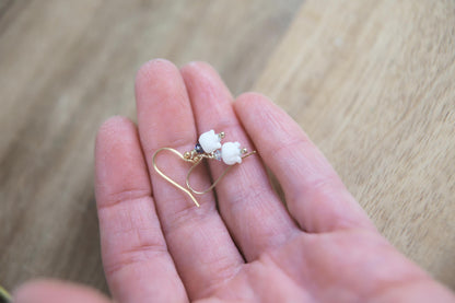 May bells / Porcelain Earrings