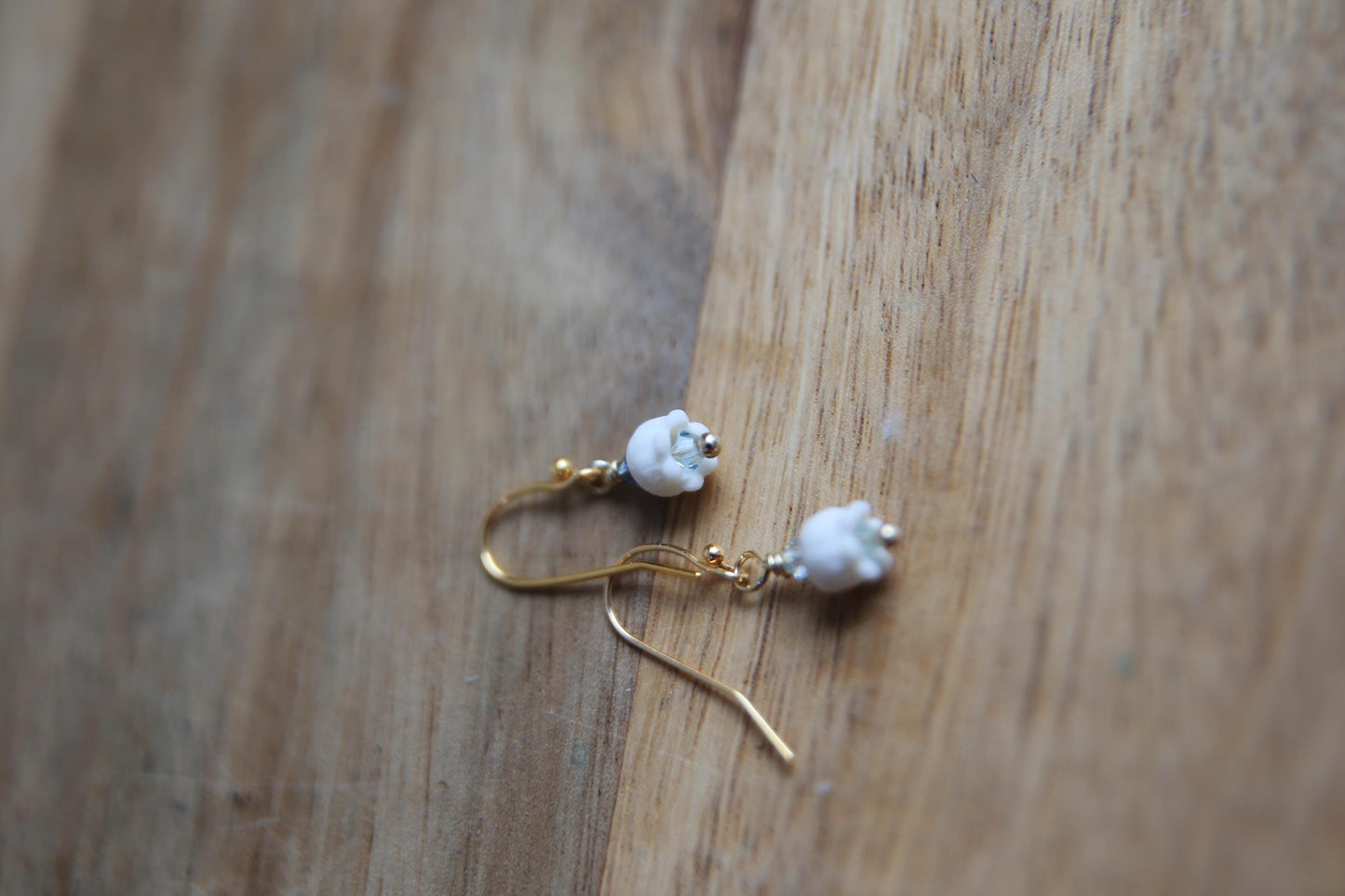 May bells / Porcelain Earrings